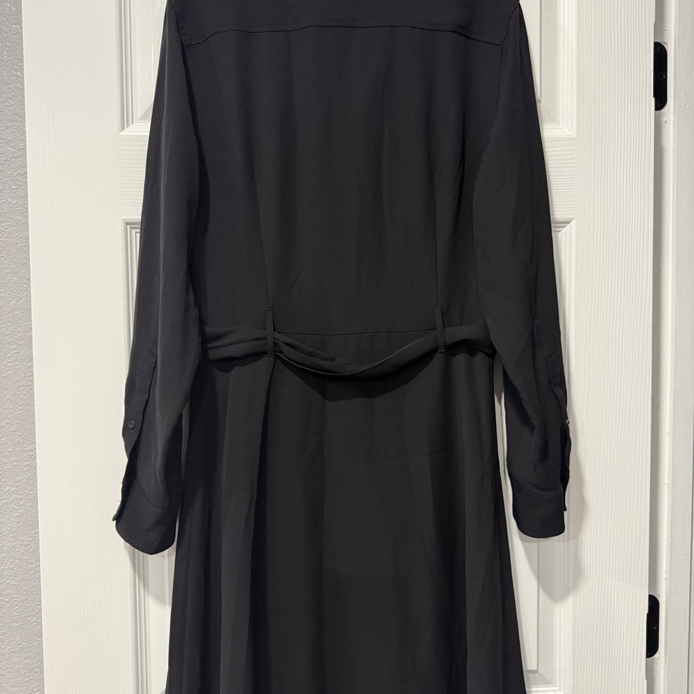 Ralph Lauren Black Long Sleeve Shirtdress - Picture 5 of 6